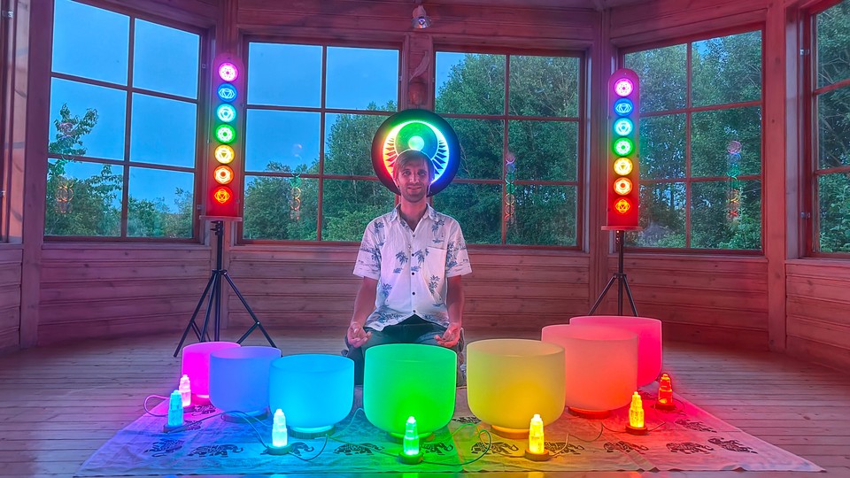 Sound healing & light show